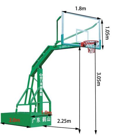 篮球架的标准尺寸