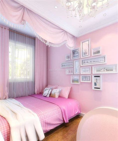 粉红色卧室装修风格