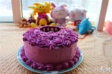 紫色的蛋糕可以起什么名字