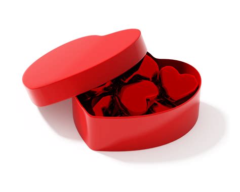 红色爱心珠宝盒