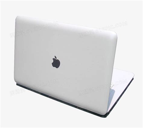 纯白色苹果笔记本电脑