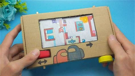 纸盒自制迷你游戏机