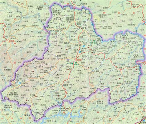 织金县地图全图