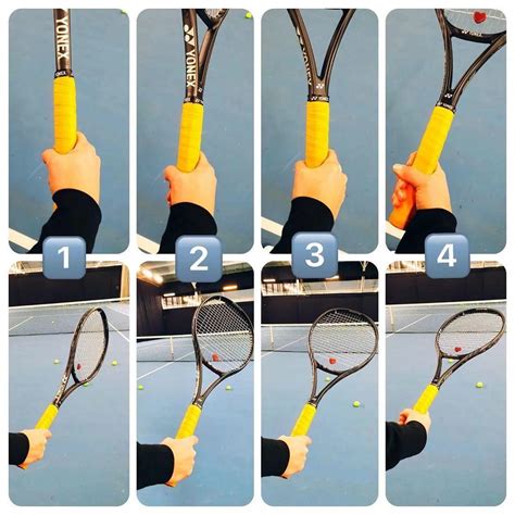网球握拍方式详细图解