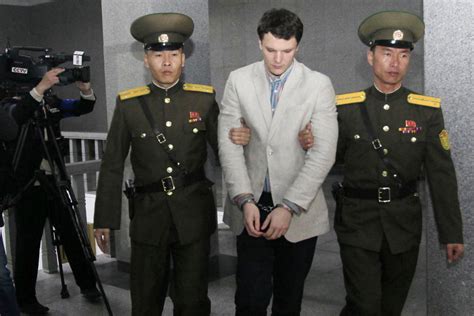 美国大学生在朝鲜