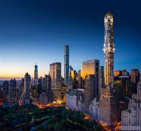 美国纽约最窄摩天大楼
