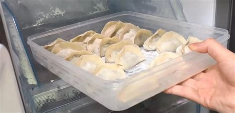 自己包的饺子放冰箱冷冻能放多久