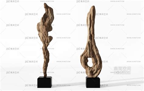 艺术品雕塑木头