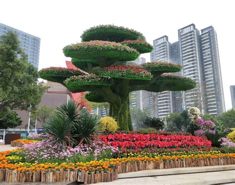 苏州广场绿化立体花坛设计公司