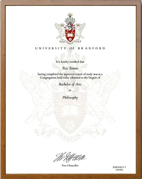 英国大学毕业认证书