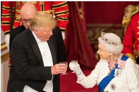 英国女王邀请特朗普参加白宫晚宴
