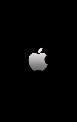 苹果手机黑色背景logo动画