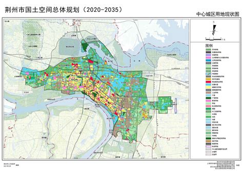 荆州中心城区地图