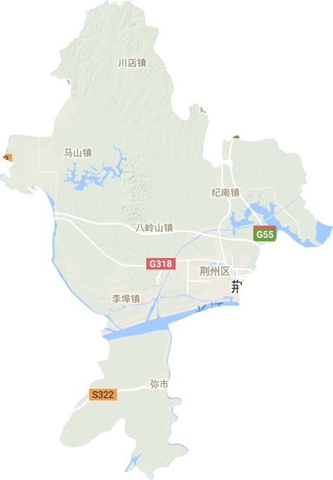 荆州cbd地图位置