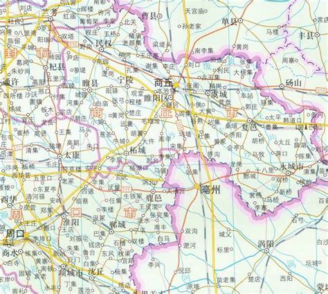 虞城杜集地图全图可放大