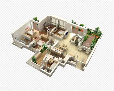 装修房屋3d立体图软件