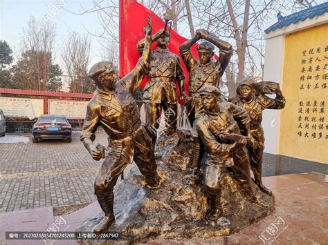 西安红军雕塑