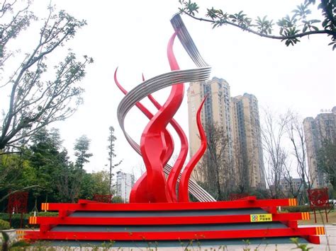 西昌公园广场不锈钢雕塑定制
