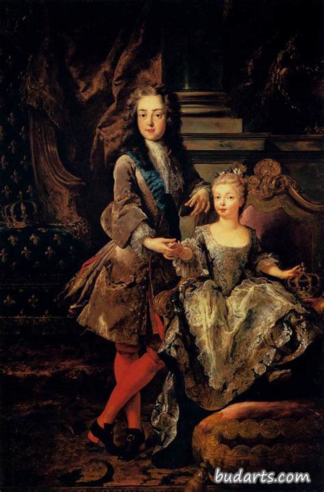 路易十五与三岁的西班牙公主