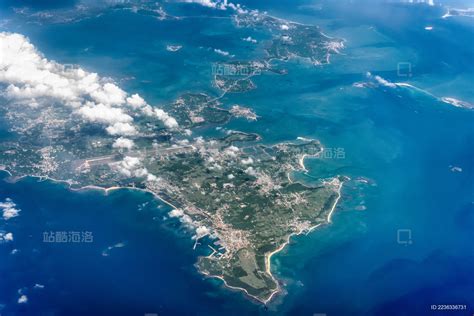 近距离俯瞰澎湖列岛图片