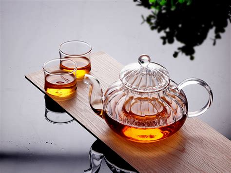 透明玻璃泡茶茶具图片