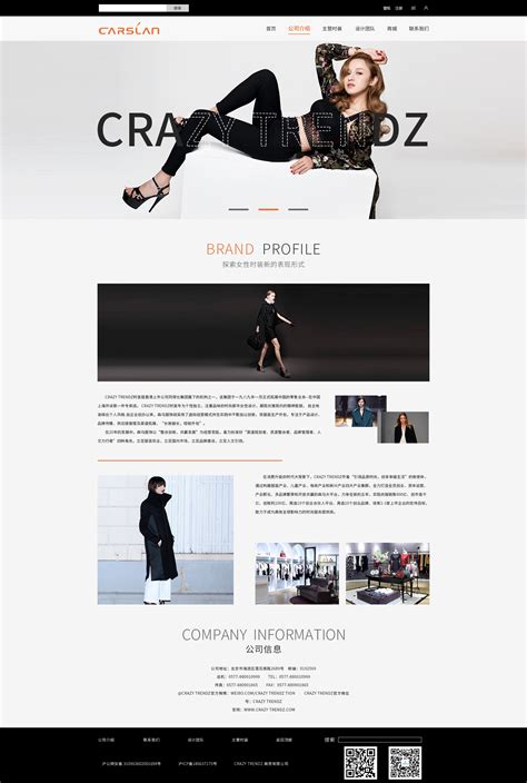 郑州品牌网页设计方案