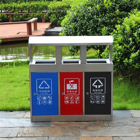 郑州商场专用不锈钢垃圾桶