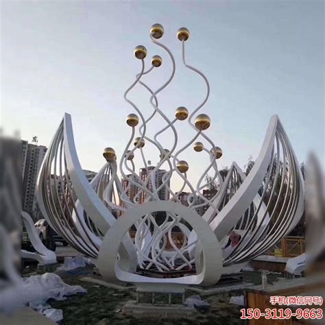 郑州花朵大型不锈钢雕塑制作厂家