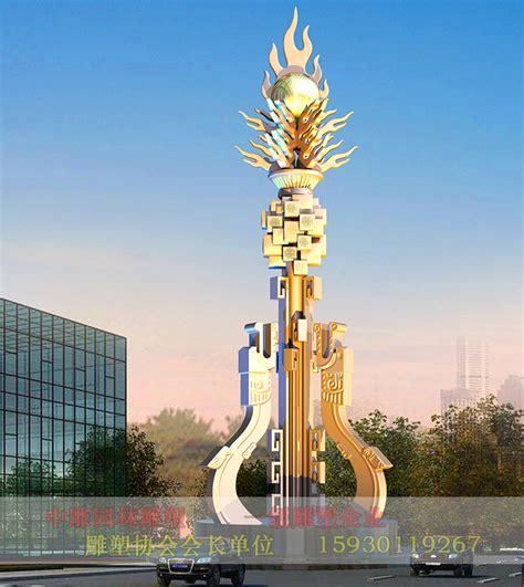 郑州铜不锈钢城市雕塑定制