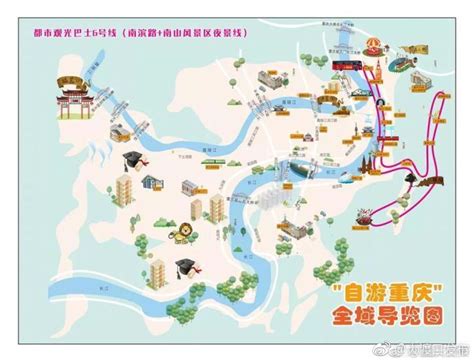 重庆一日游最佳路线图