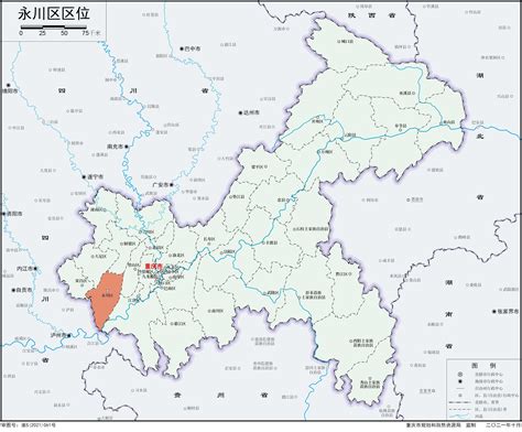 重庆永川区地理位置