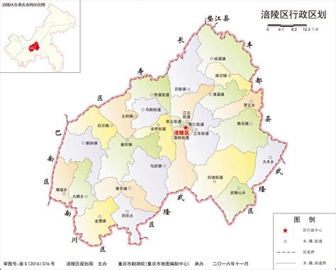 重庆涪陵地图全图高清