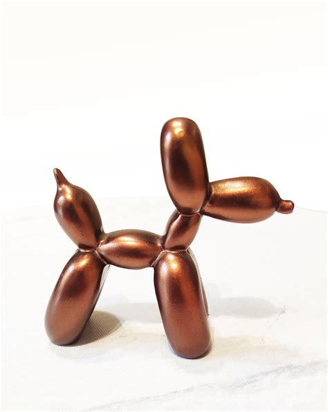 金属气球狗雕塑