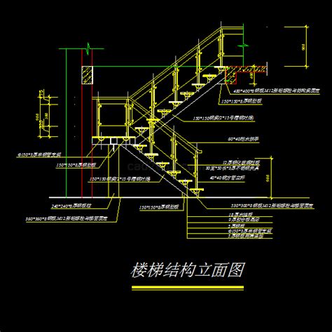 钢结构楼梯图纸种类