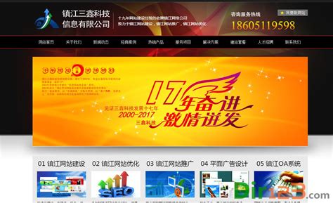 镇江专业的服务行业网站推广