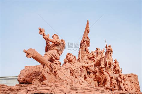 长征红军雕塑