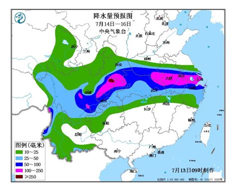 长江流域近期降雨情况
