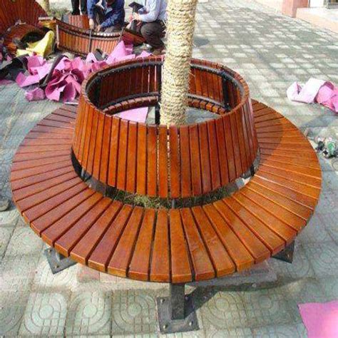 防腐木围椅