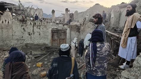 阿富汗6.1级地震