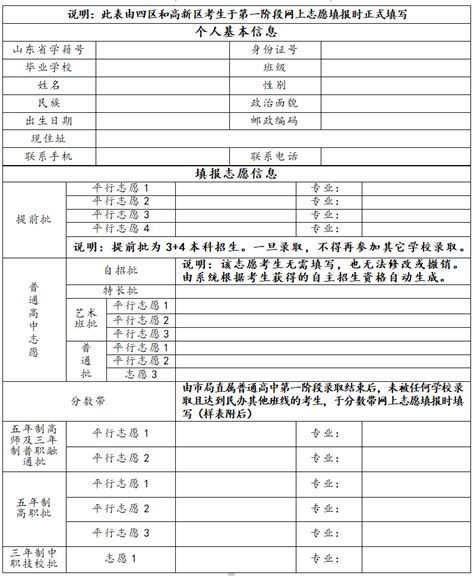 青岛学业规划表