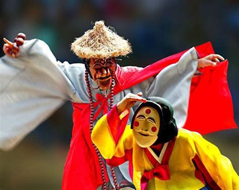 韩国假面舞的历史