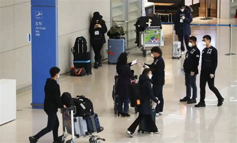 韩国对待中国入境人员