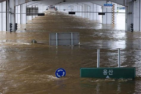 韩国暴雨地下室死亡女士信息