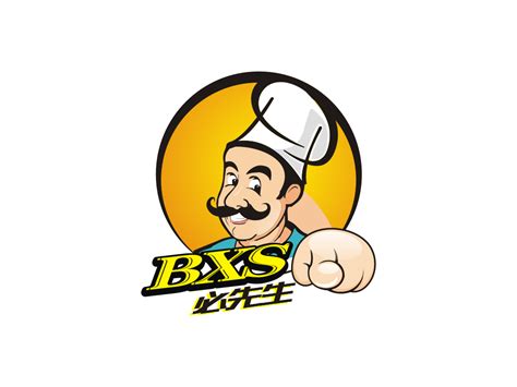 餐饮卡通头像logo