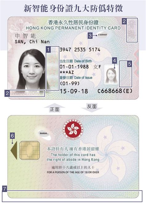 香港签证身份证照片要求
