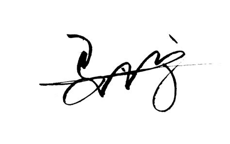 马字连笔签名设计