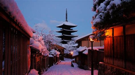 12月份的京都