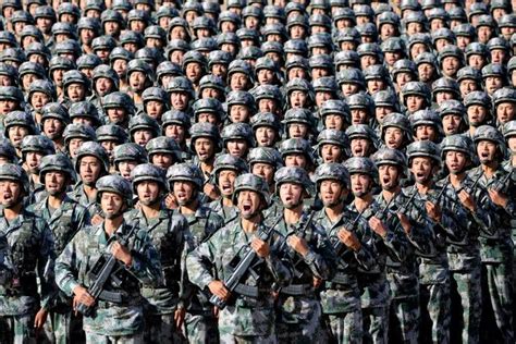 2022中国总兵力构成