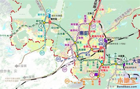 2025惠州地铁规划图