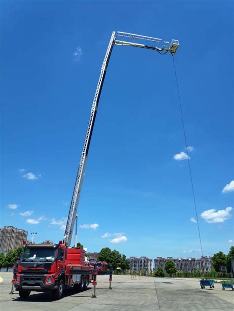 32米登高平台消防车操作步骤